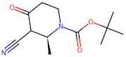(2S)-tert-Butyl 3-cyano-2-methyl-4-oxopiperidine-1-carboxylate