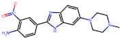 4-[6-(4-Methyl-1-piperazinyl)-1H-benzimidazol-2-yl]-2-nitrobenzenamine