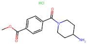 Methyl 4-(4-aminopiperidine-1-carbonyl)benzoate hydrochloride