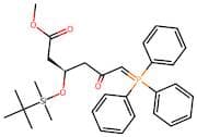 Methyl (R)-3-((tert-butyldimethylsilyl)oxy)-5-oxo-6-(triphenyl-l5-phosphanylidene)hexanoate