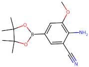 2-Amino-3-methoxy-5-(4,4,5,5-tetramethyl-1,3,2-dioxaborolan-2-yl)benzonitrile