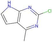 2-Chloro-4-methyl-7H-pyrrolo[2,3-d]pyrimidine