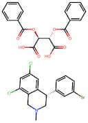 (S)-4-(3-bromophenyl)-6,8-dichloro-2-methyl-1,2,3,4-tetrahydroisoquinoline (2S,3S)-2,3-bis(benzoyl…