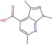 1,3,6-Trimethyl-1h-pyrazolo[3,4-b]pyridine-4-carboxylic acid