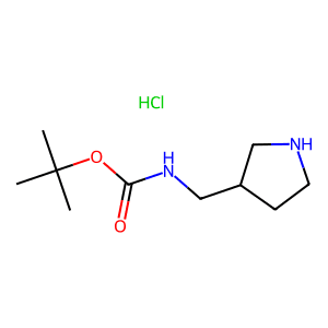 tert-Butyl N-[(pyrrolidin-3-yl)methyl]carbamate hydrochloride