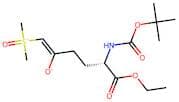 (S)-ethyl 2-((tert-butoxycarbonyl)amino)-6-(dimethylhydrosulfinyl)-5-hydroxyhex-5-enoate