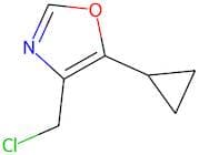 4-(Chloromethyl)-5-cyclopropyl-1,3-oxazole