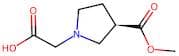 (R)-2-(3-(Methoxycarbonyl)pyrrolidin-1-yl)acetic acid