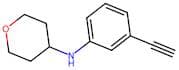 N-(3-Ethynylphenyl)tetrahydro-2H-pyran-4-amine