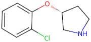 (3R)-3-(2-Chlorophenoxy)pyrrolidine