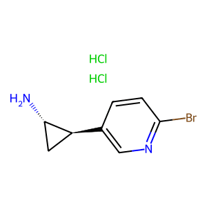 (1S,2R)-rel-2-(6-Bromopyridin-3-yl)cyclopropan-1-amine dihydrochloride