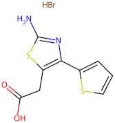 2-(2-Amino-4-(thiophen-2-yl)thiazol-5-yl)acetic acid hydrobromide