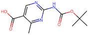2-((tert-Butoxycarbonyl)amino)-4-methylpyrimidine-5-carboxylic acid