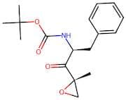 Tert-butyl ((S)-1-((S)-2-methyloxiran-2-yl)-1-oxo-3-phenylpropan-2-yl)carbamate