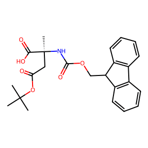 (S)-2-((((9H-Fluoren-9-yl)methoxy)carbonyl)amino)-4-(tert-Butoxy)-2-methyl-4-oxobutanoicacid