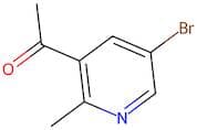 1-(5-Bromo-2-methylpyridin-3-yl)ethanone