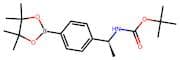 tert-Butyl (S)-(1-(4-(4,4,5,5-tetramethyl-1,3,2-dioxaborolan-2-yl)phenyl)ethyl)carbamate