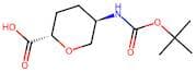 (2S,5R)-5-((tert-Butoxycarbonyl)amino)tetrahydro-2H-pyran-2-carboxylic acid