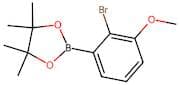 2-(2-Bromo-3-methoxyphenyl)-4,4,5,5-tetramethyl-1,3,2-dioxaborolane