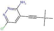 6-Chloro-4-((trimethylsilyl)ethynyl)pyridazin-3-amine