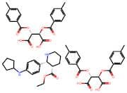 ethyl (2R,3S)-2-(4-(cyclopentylamino)phenyl)piperidine-3-carboxylate (2R,3R)-2,3-bis((4-methylbenz…