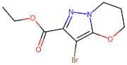 Ethyl 3-bromo-6,7-dihydro-5H-pyrazolo[5,1-b][1,3]oxazine-2-carboxylate