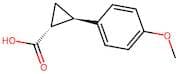 rel-(1R,2R)-2-(4-Methoxyphenyl)cyclopropanecarboxylic acid