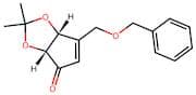 (3aR,6aR)-6-(benzyloxymethyl)-2,2-dimethyl-3aH-cyclopenta[d][1,3]dioxol-4(6aH)-one