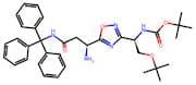 tert-Butyl ((R)-1-(5-((S)-1-amino-3-oxo-3-(tritylamino)propyl)-1,2,4-oxadiazol-3-yl)-2-(tert-butox…