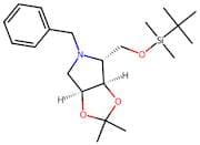 (3aR,4R,6aS)-5-benzyl-4-(((tert-butyldimethylsilyl)oxy)methyl)-2,2-dimethyltetrahydro-3aH-[1,3]dio…