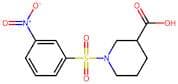 1-((3-Nitrophenyl)sulfonyl)piperidine-3-carboxylic acid