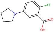 2-Chloro-5-(1-pyrrolidinyl)benzoic acid