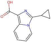 3-Cyclopropylimidazo[1,5-a]pyridine-1-carboxylic acid