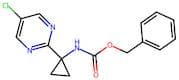 Benzyl (1-(5-chloropyrimidin-2-yl)cyclopropyl)carbamate