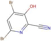 4,6-Dibromo-3-hydroxypicolinonitrile