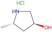 (3S,5S)-5-Methylpyrrolidin-3-ol hydrochloride