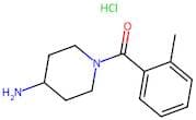 (4-Aminopiperidin-1-yl)(o-tolyl)methanone hydrochloride