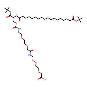 tBuO-Ste-Glu(AEEA-AEEA-OH)-OtBu