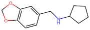 N-(1,3-Dioxaindan-5-ylmethyl)cyclopentanamine