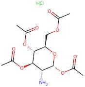 (2R,3R,4R,5S,6R)-6-(Acetoxymethyl)-3-aminotetrahydro-2H-pyran-2,4,5-triyl triacetate hydrochloride