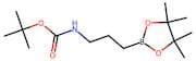 tert-Butyl N-[3-(tetramethyl-1,3,2-dioxaborolan-2-yl)propyl]carbamate