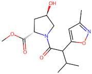 (2S,4R)-Methyl 4-hydroxy-1-(3-methyl-2-(3-methylisoxazol-5-yl)butanoyl)pyrrolidine-2-carboxylate