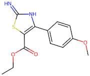 Ethyl 2-imino-4-(4-methoxyphenyl)-2,3-dihydrothiazole-5-carboxylate