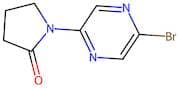 1-(5-Bromopyrazin-2-yl)pyrrolidin-2-one