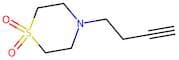 4-(But-3-yn-1-yl)-1λ6-thiomorpholine-1,1-dione