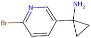 1-(6-Bromopyridin-3-yl)cyclopropan-1-amine