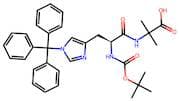 (S)-2-(2-((tert-Butoxycarbonyl)amino)-3-(1-trityl-1H-imidazol-4-yl)propanamido)-2-methylpropanoic …