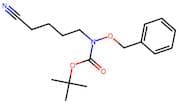 tert-Butyl benzyloxy(4-cyanobutyl)carbamate