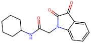 N-cyclohexyl-2-(2,3-dioxoindolin-1-yl)acetamide