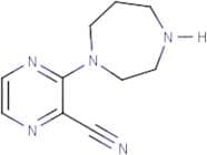 2-Cyano-3-(homopiperazin-1-yl)pyrazine